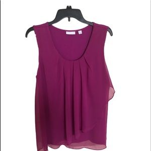 New York and company stretch tank top blouse